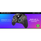 Turtle Beach Stealth Sort Bluetooth Gamepad Analog/digital Android, PC, Xbox One, Xbox Series S, Xbox Series X, iOS Sort, Gamepad, Android, PC, Xbox One, Xbox Series S, Xbox Series X, iOS, D-måtte, Knappen Menu, Knappen Del, Analog/digital, Flerfarvet, Kabel & trådløs