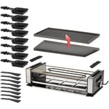 Unold 48730, Raclette Sort/rustfrit stål