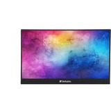 Verbatim 49590 computerskærm 35,6 cm (14") 1920 x 1080 pixel Fuld HD LCD Sort, LED-skærm Sort, 35,6 cm (14"), 1920 x 1080 pixel, Fuld HD, LCD, 6 ms, Sort