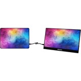 Verbatim 49590 computerskærm 35,6 cm (14") 1920 x 1080 pixel Fuld HD LCD Sort, LED-skærm Sort, 35,6 cm (14"), 1920 x 1080 pixel, Fuld HD, LCD, 6 ms, Sort