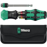 Wera 05051515001, Bit sæt Sort/Grøn
