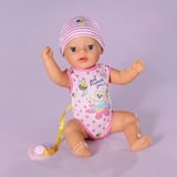 ZAPF Creation @BABY born Lena (Little Baby Girl) 36cm, Dukke BABY born @ Lena (Little Baby Girl) 36cm, Baby dukke, Hunstik, 3 År, Dreng/Pige, 360 mm, Flerfarvet