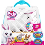 ZURU Pets Alive Mama Bunny Surprise, Plysdyr Pets Alive Mama Bunny Surprise, Legetøjskanin, 3 År, Interaktiv, Klingende, AAA, Batterier inkluderet
