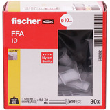 fischer Porøsbetonpløk FFA 10, Dyvel Lys grå