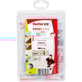 fischer Profi-Box DuoLine + skrue, Dyvel Lys grå/Rød