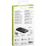 goobay 53936 powerbank Lithium polymer (LiPo) 10000 mAh Sort, Power Bank Sort, 10000 mAh, Lithium polymer (LiPo), 3,7 V, Sort