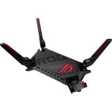 ASUS GT-AX6000 AiMesh trådløs router Gigabit Ethernet Dual-band (2,4 GHz / 5 GHz) Sort Wi-Fi 6 (802.11ax), Dual-band (2,4 GHz / 5 GHz), Ethernet LAN, 3G, Sort, Bordplade router