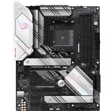 ASUS ROG STRIX B550-A GAMING AMD B550 Stik AM4 ATX, Bundkort Sølv/Sort, AMD, Stik AM4, AMD Ryzen™ 3, DDR4-SDRAM, 128 GB, DIMM