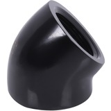 Alphacool Istap L-forbinder 45° G1/4 IG til G1/4 IG - sort, Forbindelse Sort