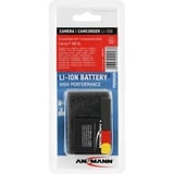 Ansmann A-Can NB-6L Lithium-Ion (Li-Ion) 750 mAh, Kamera batteri 750 mAh, 3,7 V, Lithium-Ion (Li-Ion), Detail