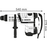 Bosch 0 611 265 000 hammerbor 1500 W 300 rpm SDS Max, Borehammer Blå, SDS Max, 4,5 cm, 300 rpm, 12,5 J, 1475 IPM, 2700 IPM