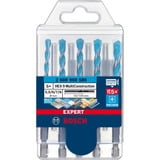 Bosch Expert HEX-9 Borehoved til murværk 5 stk, Drill bit sæt Boremaskine, Borehoved til murværk, Højre rotation, Beton, Plast, Blød sten, Blødt træ, Stål, 5 stk, Diameter mm: 5.5 / 6.0 / 6.0 / 7.0 / 8.0 Working length mm: 60 / 60 / 60 / 60 / 50 Total length...