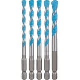 Bosch Expert HEX-9 Borehoved til murværk 5 stk, Drill bit sæt Boremaskine, Borehoved til murværk, Højre rotation, Beton, Plast, Blød sten, Blødt træ, Stål, 5 stk, Diameter mm: 5.5 / 6.0 / 6.0 / 7.0 / 8.0 Working length mm: 60 / 60 / 60 / 60 / 50 Total length...