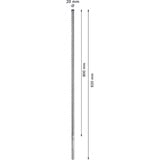 Bosch Expert SDS Max-8X Hammer drill bit 1 stk, Boremaskine Borehammer, Hammer drill bit, 2 cm, 920 mm, Beton, Sten, 80 cm