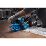 Bosch GBS 750 Professional Bånd slibemaskine Sort, Blå 850 W, Båndsliber Blå/Sort, Bånd slibemaskine, Sort, Blå, 200 m/min, 420 m/min, 99 dB, 91 dB