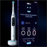 Braun iO Series 10 Voksen Roterende, pulserende tandbørste Hvid, El-tandbørste Hvid, Voksen, Roterende, pulserende tandbørste, Daglig pleje, Dyb rensning, Gum pleje, Sensitiv, Blegning, Hvid, 2 min, Hvid