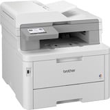 Brother MFC-L8340CDW Multifunktionsprinter LED 600 x 2400 dpi 30 sider pr. minut Wi-Fi Lys grå, LED, Farveudskrivning, 600 x 2400 dpi, Farvekopiering, Direkte udskrivning, Hvid