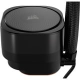 Corsair NAUTILUS 360 RS ARGB, Vandkøling Sort