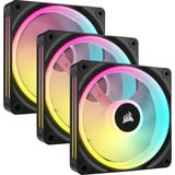 Corsair iCUE LINK QX120 RGB 120mm Renoveret, Sag fan Sort