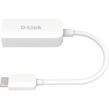 D-Link DUB-E250 netværkskort Ethernet 2500 Mbit/s Ledningsført, USB Type-C, Ethernet, 2500 Mbit/s, Hvid
