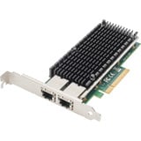 Digitus 2-ports 10 Gigabit Ethernet, Netværkskort 