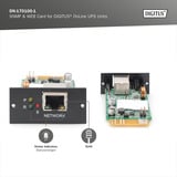 Digitus SNMP & WEB kort til OnLine UPS-anlæg, Interface card 