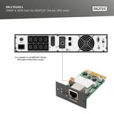 Digitus SNMP & WEB kort til OnLine UPS-anlæg, Interface card 