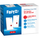 FRITZ! Mesh-sæt 2700 2-pak, Repeater Hvid/grå