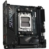 GIGABYTE B850I AORUS PRO, Bundkort Sort