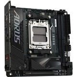 GIGABYTE B850I AORUS PRO bundkort AMD B850 Sokkel AM5 mini ITX Sort, AMD, Sokkel AM5, AMD Ryzen 7000 Series, AMD Ryzen 8000 Series, AMD Ryzen 9000 Series, Sokkel AM5, DDR5-SDRAM, 128 GB