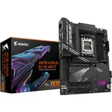 GIGABYTE X870 AORUS ELITE WIFI7, Bundkort Sort