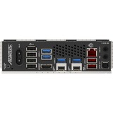 GIGABYTE X870 AORUS ELITE WIFI7, Bundkort Sort