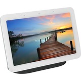 Google Nest Hub (Gen 2), Højttaler Sort, Google Assistant, Rektandel, Kul, Android, iOS, 17,8 cm (7"), 1024 x 600 pixel