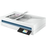 HP ScanJet Enterprise Flow N6600 fnw1 Flatbed skanner 1200 x 1200 dpi A4 Hvid, Fladscanner Hvid, 216 x 356 mm, 1200 x 1200 dpi, 50 sider pr. minut, Flatbed skanner, Hvid, 7,11 cm (2.8")