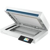 HP ScanJet Enterprise Flow N6600 fnw1 Flatbed skanner 1200 x 1200 dpi A4 Hvid, Fladscanner Hvid, 216 x 356 mm, 1200 x 1200 dpi, 50 sider pr. minut, Flatbed skanner, Hvid, 7,11 cm (2.8")