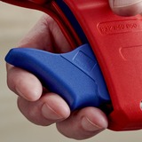 KNIPEX DP50, 90 31 02 BK, Rørskærer Rød/Blå