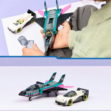 LEGO City Jetflyver vs. Racercar, Bygge legetøj 