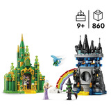 LEGO Emerald City og Kiamo Ko-slottet, Bygge legetøj Byggesæt, 9 År, Plast, 860 stk, 955 g
