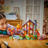 LEGO Friends Hyggelig hytte i efterårsskoven, Bygge legetøj 