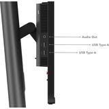 Lenovo ThinkVision P25i-30 computerskærm 62,2 cm (24.5") 1920 x 1080 pixel Fuld HD LED Sort, LED-skærm Sort, 62,2 cm (24.5"), 1920 x 1080 pixel, Fuld HD, LED, 6 ms, Sort