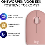 Logitech 910-007014, Mus Rosa