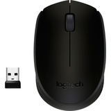 Logitech B170 Black Bp mus Ambidextrous RF trådløst Optisk Sort, Ambidextrous, Optisk, RF trådløst, Sort