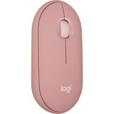 Logitech Pebble Mouse 2 M350s, Mus Rosa