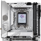 MSI MPG Z890I EDGE TI WIFI bundkort Intel Z890 LGA 1851 (Socket V1) mini ITX Hvid/Sølv, Intel, LGA 1851 (Socket V1), Intel Core Ultra (Series 2), Intel LGA1851, 128 GB, DDR5-SDRAM
