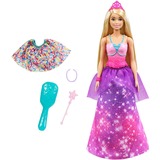Mattel Dreamtopia 2-In-1 Princess, Dukke Mode dukke, Hunstik, 3 År, Pige, Flerfarvet