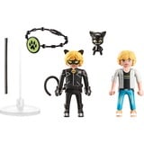 PLAYMOBIL Miraculous: Adrien & Cat Noir, Bygge legetøj 