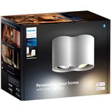 Philips Hue White Ambiance Søjle dobbeltspot, LED lys Hvid