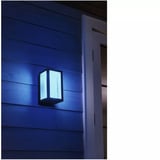 Philips Hue White & Color Ambiance Impress Udendørs Væglampe, LED lys Sort