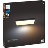 Philips White Ambiance Aurelle kvadratisk panel lampe XL, LED lys Sort