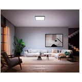 Philips White Ambiance Aurelle kvadratisk panel lampe XL, LED lys Sort